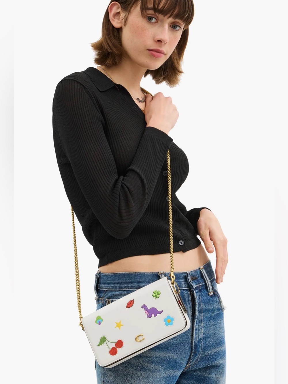 NWT Coach Mila Leather Crossbody Bag [sold out]